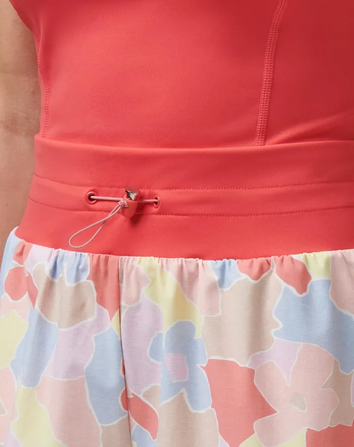 Women Jumpsuits and Rompers TravisMathew DAWN GLOW TECH WOVEN ROMPER Cayenne Multi Women Jumpsuits and Rompers TravisMathew DAWN GLOW TECH WOVEN ROMPER Cayenne Multi