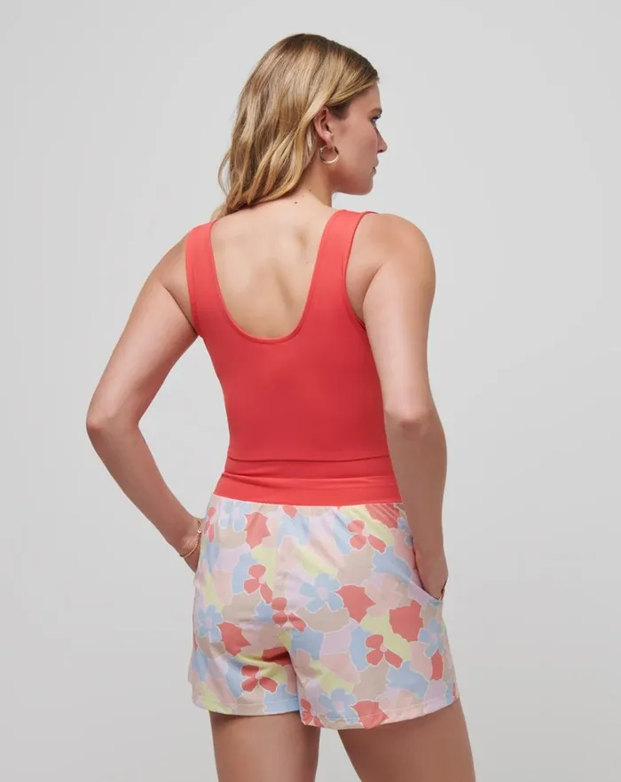 Women Jumpsuits and Rompers TravisMathew DAWN GLOW TECH WOVEN ROMPER Cayenne Multi Women Jumpsuits and Rompers TravisMathew DAWN GLOW TECH WOVEN ROMPER Cayenne Multi