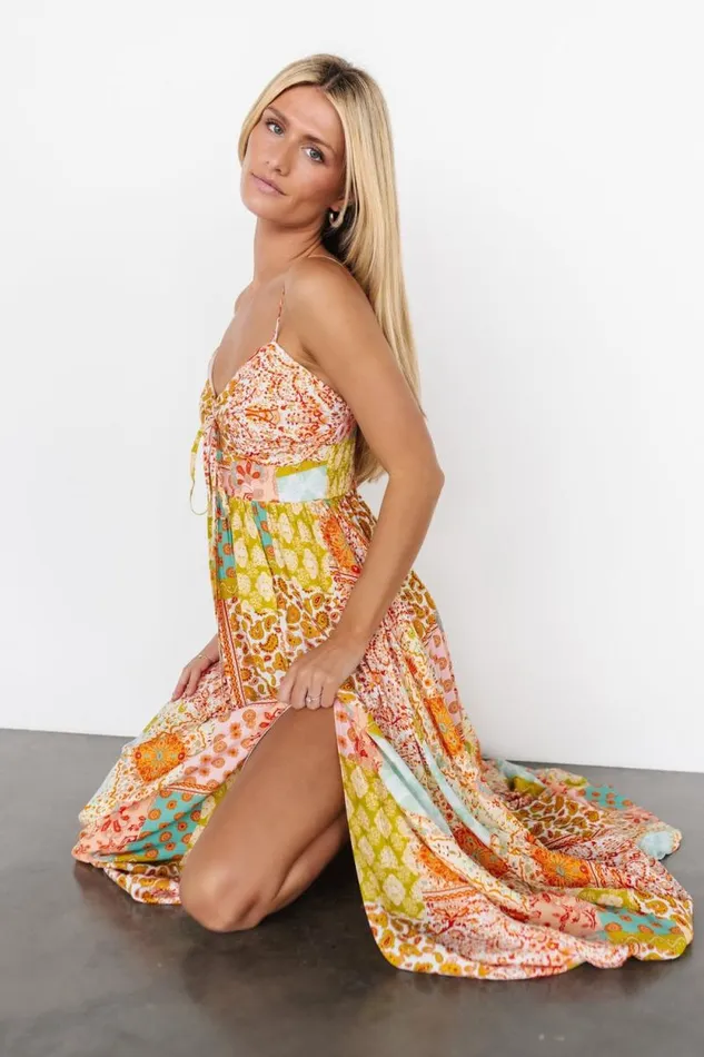 Women Kamari Tank Maxi Dress Multi Print Baltic Born Maxi Dresses