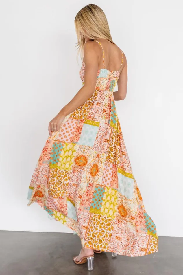 Women Kamari Tank Maxi Dress Multi Print Baltic Born Maxi Dresses