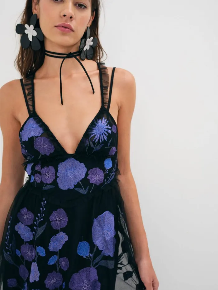 Women Kaylee Maxi Dress Purple For Love and Lemons Dresses Women Kaylee Maxi Dress Purple For Love and Lemons Dresses