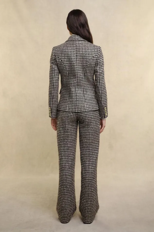 Women Knightsbridge Blazer Coffee Houndstooth Holland Cooper Tailoring Women Knightsbridge Blazer Coffee Houndstooth Holland Cooper Tailoring