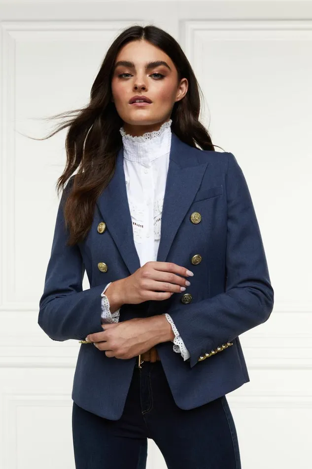 Women Knightsbridge Blazer Denim Holland Cooper Tailoring