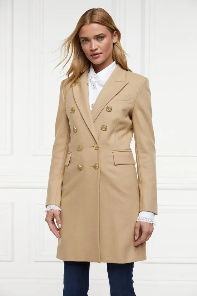 Women Knightsbridge Coat Camel Holland Cooper Tailoring