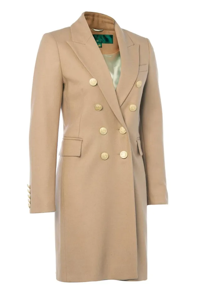 Women Knightsbridge Coat Camel Holland Cooper Tailoring