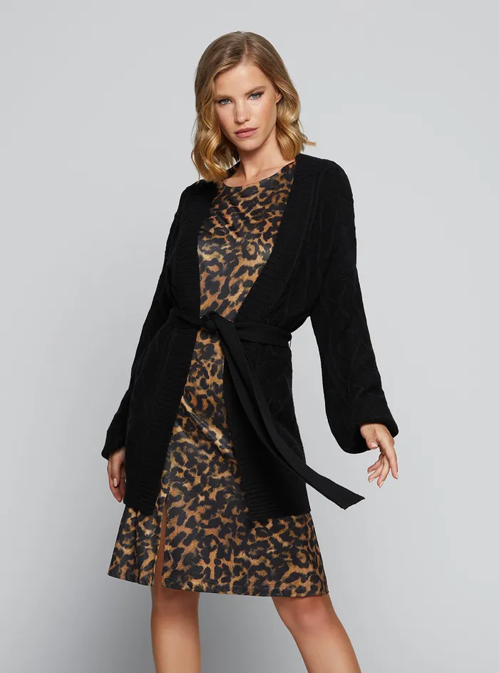 Women Knits and Sweaters GUESS Black Edwige Cardigan