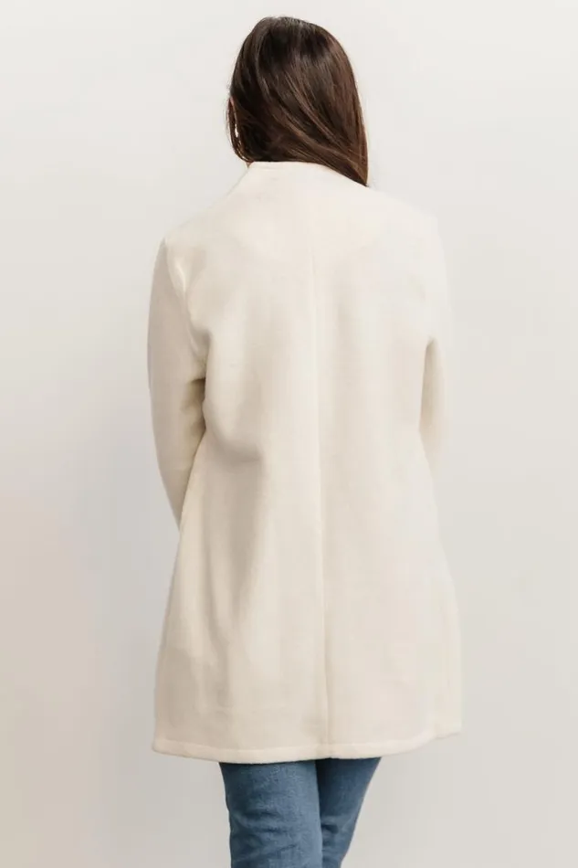 Women Knoll Notch Jacket Ivory Baltic Born Outerwear Women Knoll Notch Jacket Ivory Baltic Born Outerwear