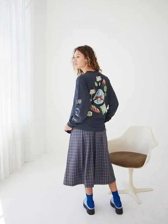 Women Lisa Says Gah Dinner Party Long Sleeve Tee Dinner Party Tops