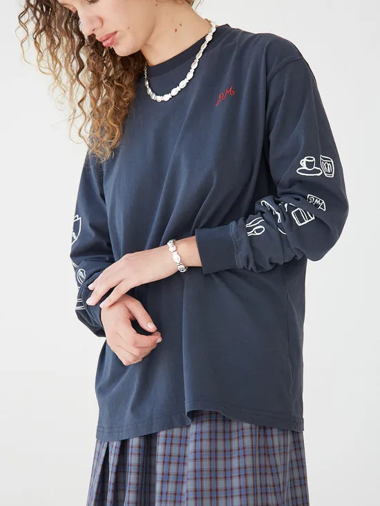 Women Lisa Says Gah Dinner Party Long Sleeve Tee Dinner Party Tops