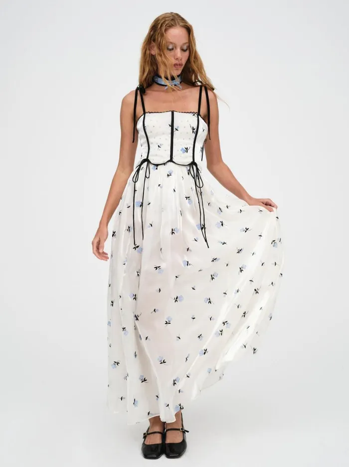 Women Lisette Maxi Dress White For Love and Lemons Dresses