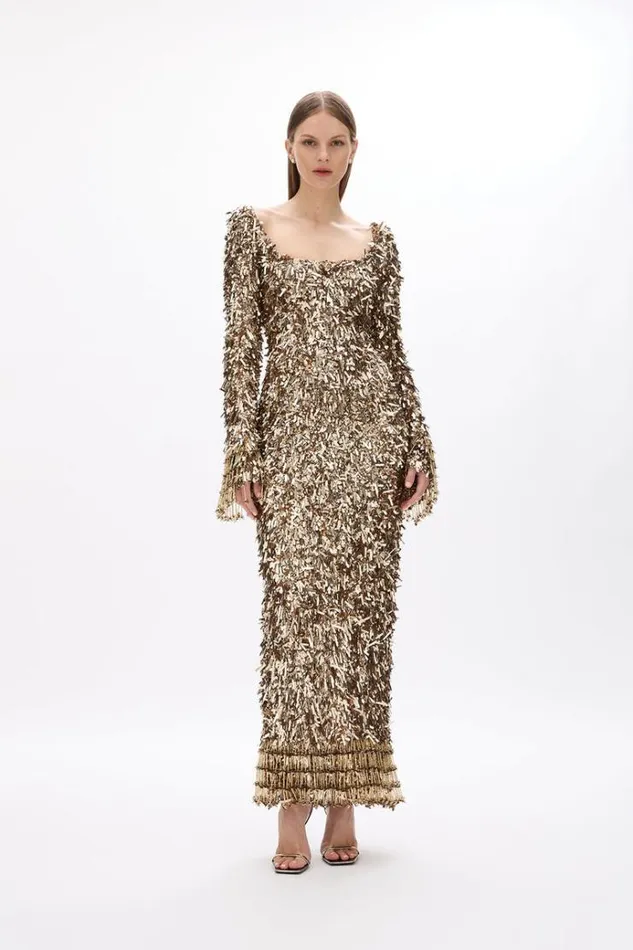 Women Long Sleeve Dresses Rachel Gilbert POSIE GOWN