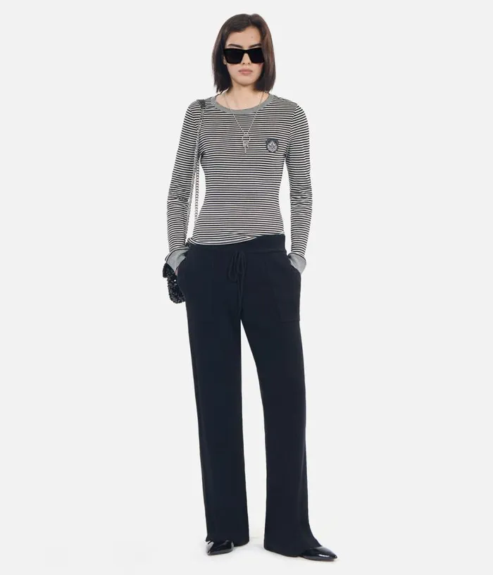 Women Longsleeved Striped Tshirt THE KOOPLES Blouses and Shirts