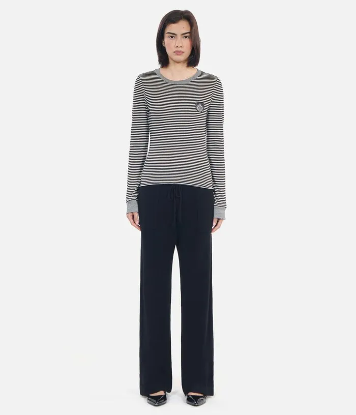 Women Longsleeved Striped Tshirt THE KOOPLES Blouses and Shirts