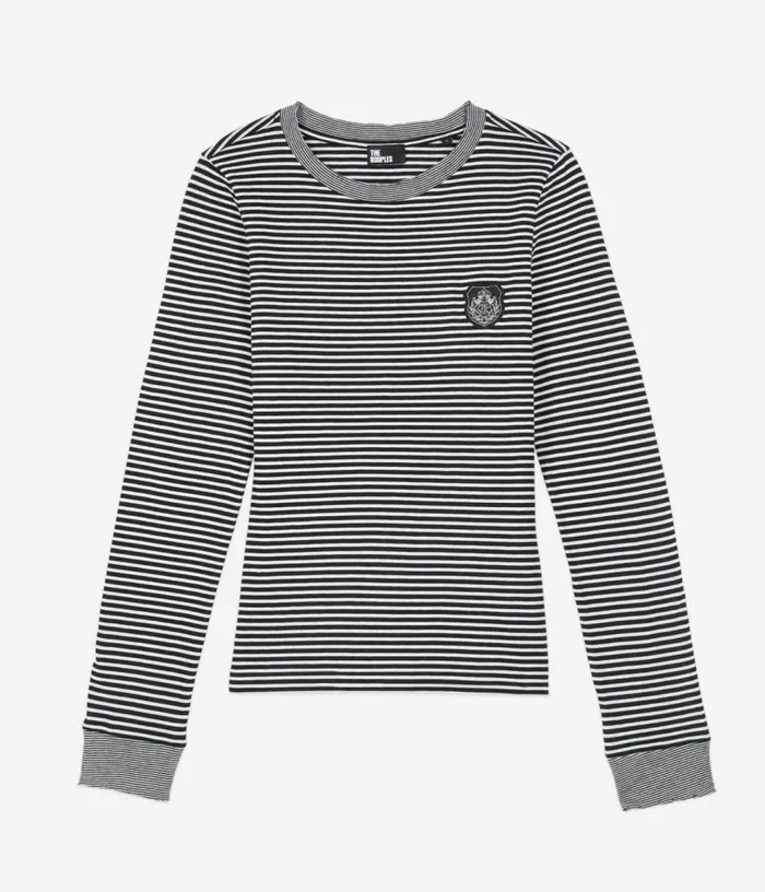 Women Longsleeved Striped Tshirt THE KOOPLES Blouses and Shirts
