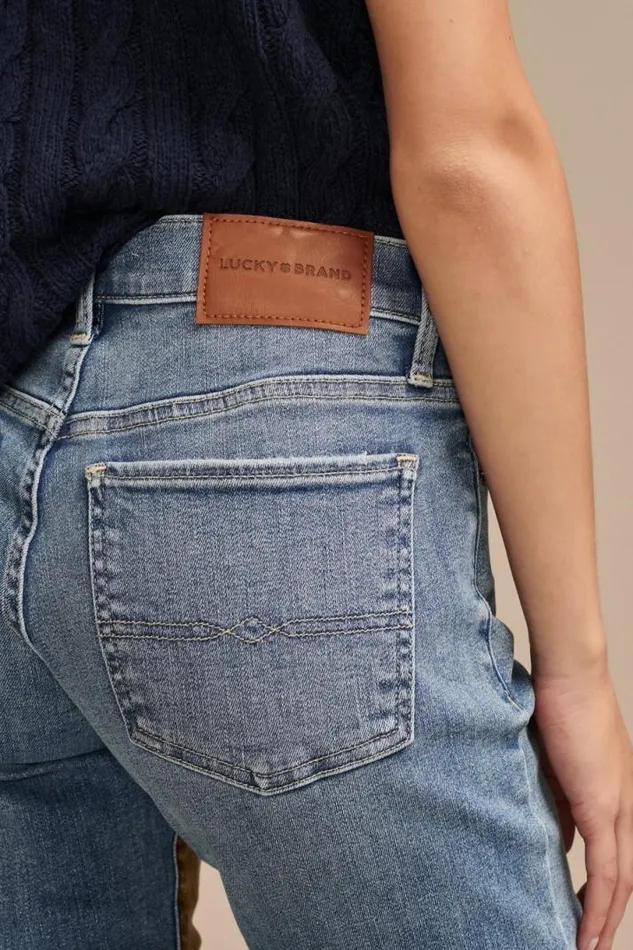 Women Lucky Brand Jeans Mid Rise Sweet Boot Stardom