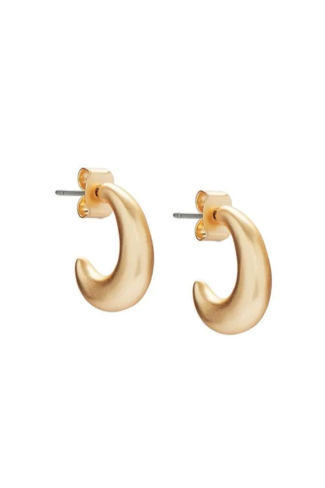 Women Lucky Brand Jewelry Small Hoop Earring Gold