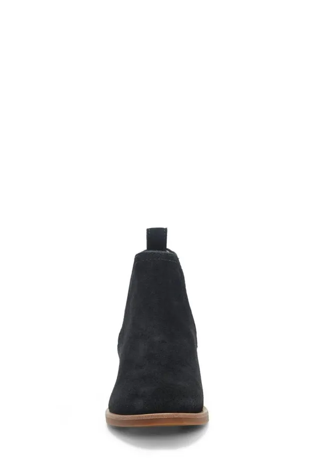 Women Lucky Brand Shoes Pogan Chelsea Bootie Black