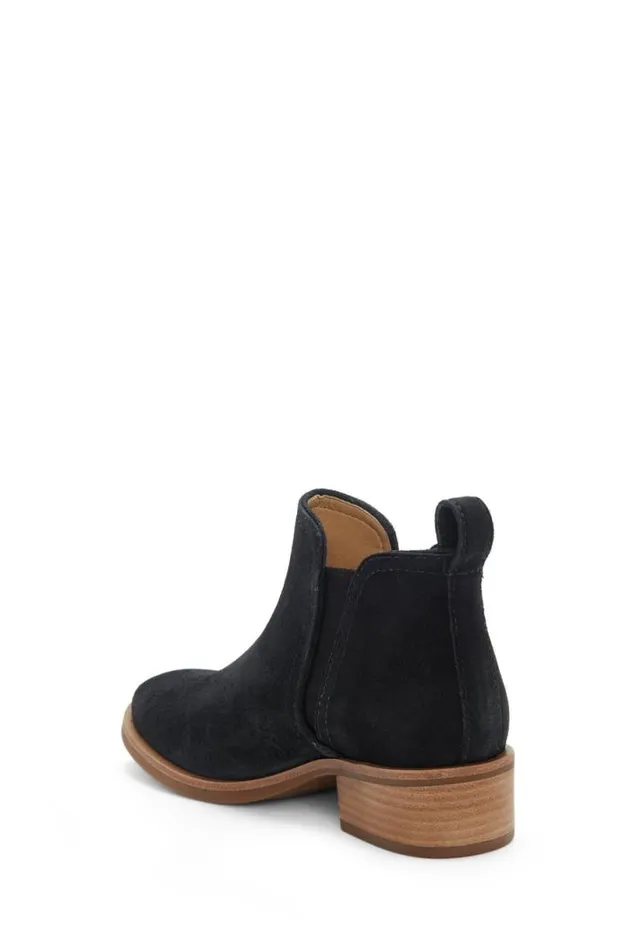 Women Lucky Brand Shoes Pogan Chelsea Bootie Black