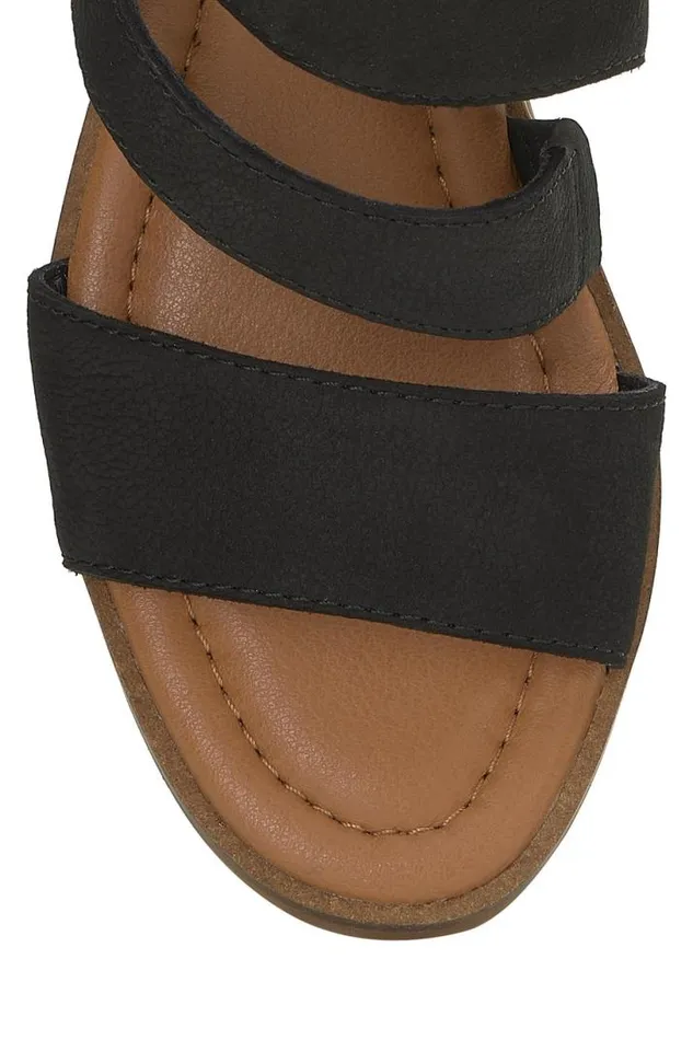 Women Lucky Brand Shoes Rhodette Heel Black