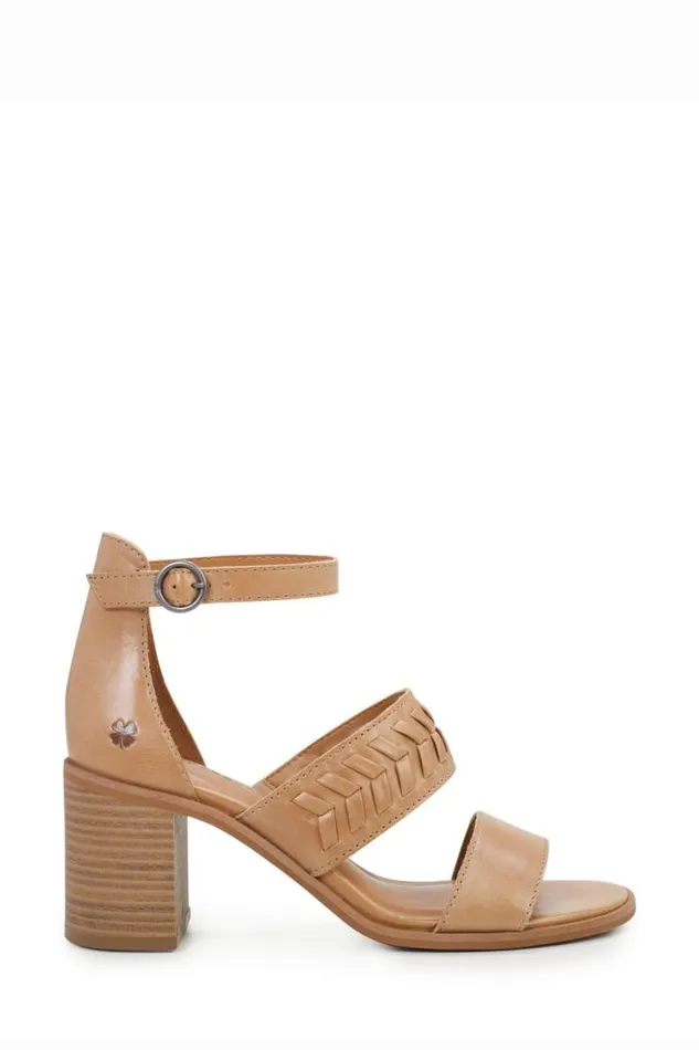 Women Lucky Brand Shoes Serenay High Heel Open Beigekhaki