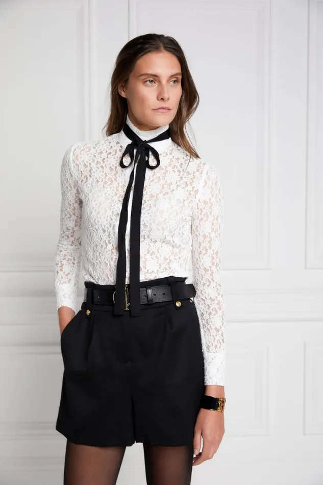 Women Luxe Tailored Short Black Barathea Holland Cooper Tailoring Women Luxe Tailored Short Black Barathea Holland Cooper Tailoring