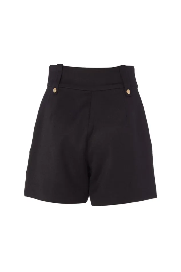 Women Luxe Tailored Short Black Barathea Holland Cooper Tailoring Women Luxe Tailored Short Black Barathea Holland Cooper Tailoring