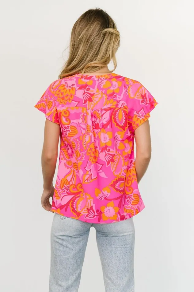 Women Macey Top Pink Multi Baltic Born Blouses and Shirts Women Macey Top Pink Multi Baltic Born Blouses and Shirts