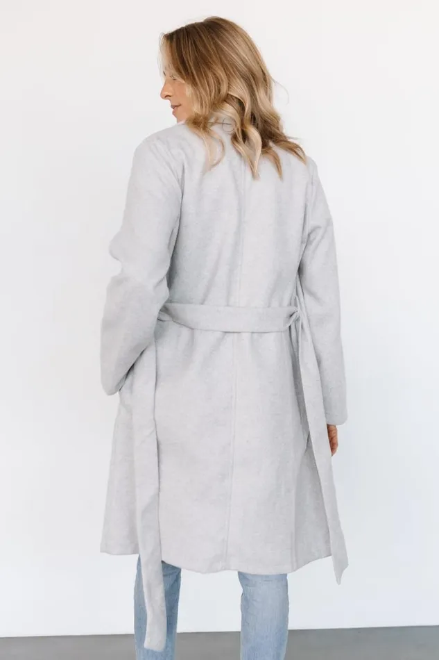 Women Martin Trench Coat Light Gray Baltic Born Outerwear Women Martin Trench Coat Light Gray Baltic Born Outerwear