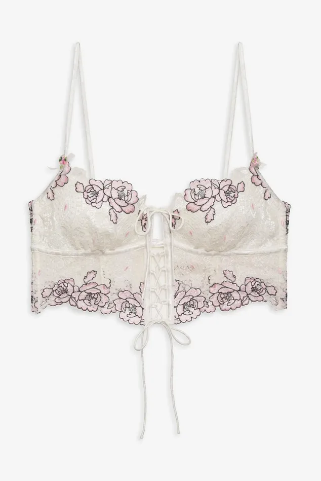 Women Matilda Bustier White For Love and Lemons Lingerie Women Matilda Bustier White For Love and Lemons Lingerie