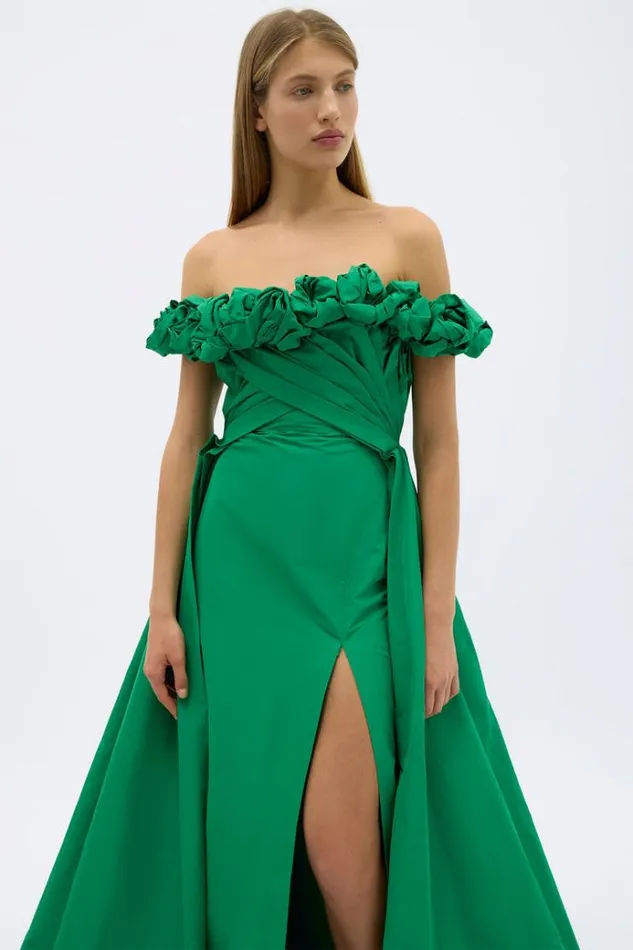 Women Maxi Dresses Rachel Gilbert HENLEY GOWN Women Maxi Dresses Rachel Gilbert HENLEY GOWN