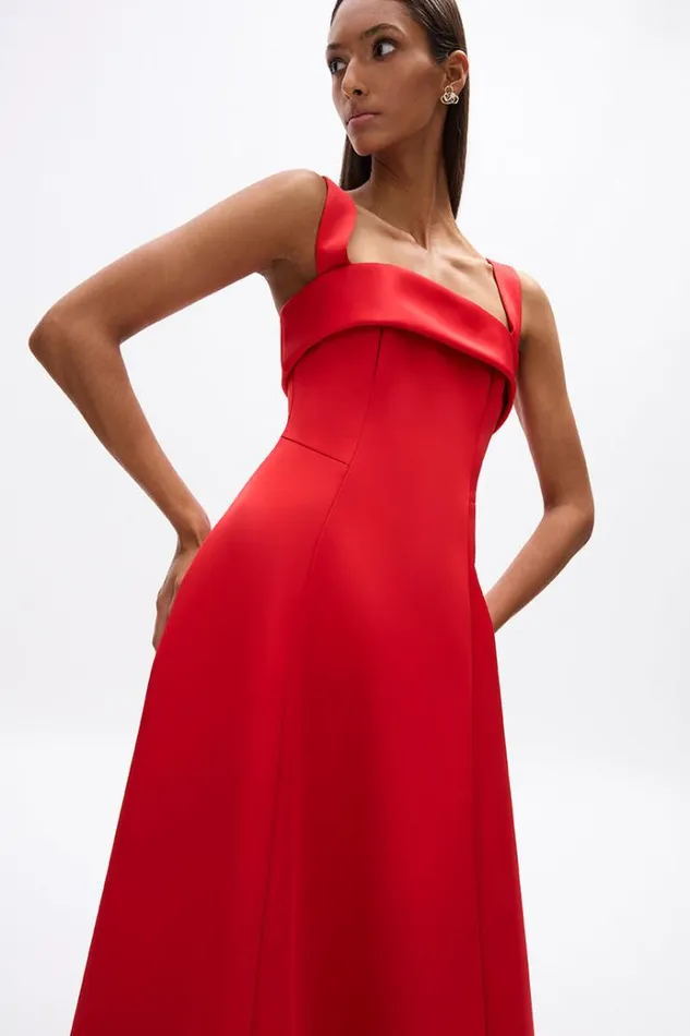 Women Maxi Dresses Rachel Gilbert Serra Gown Red Women Maxi Dresses Rachel Gilbert Serra Gown Red