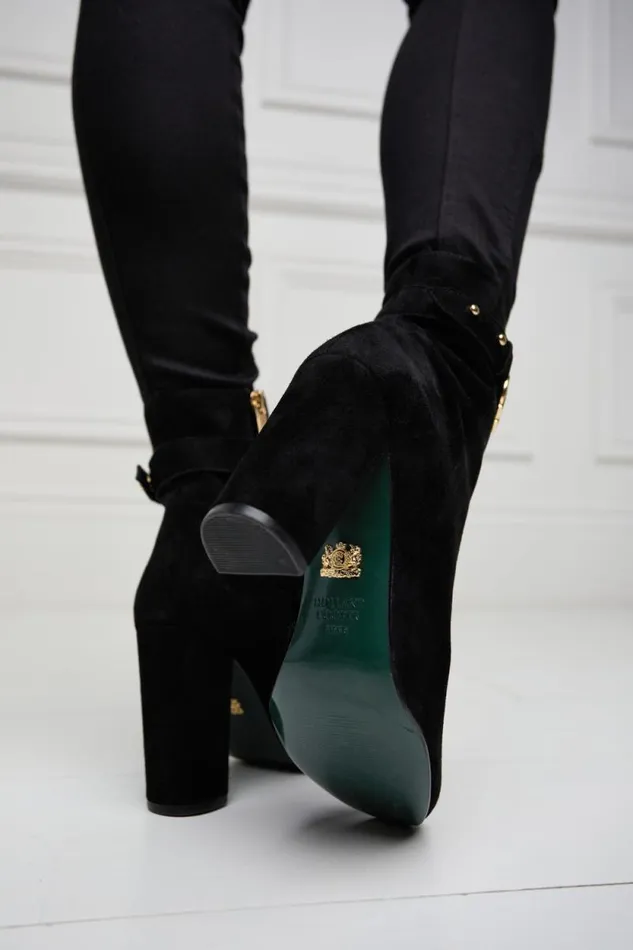 Women Mayfair Suede Ankle Boot Black Holland Cooper Boots Women Mayfair Suede Ankle Boot Black Holland Cooper Boots