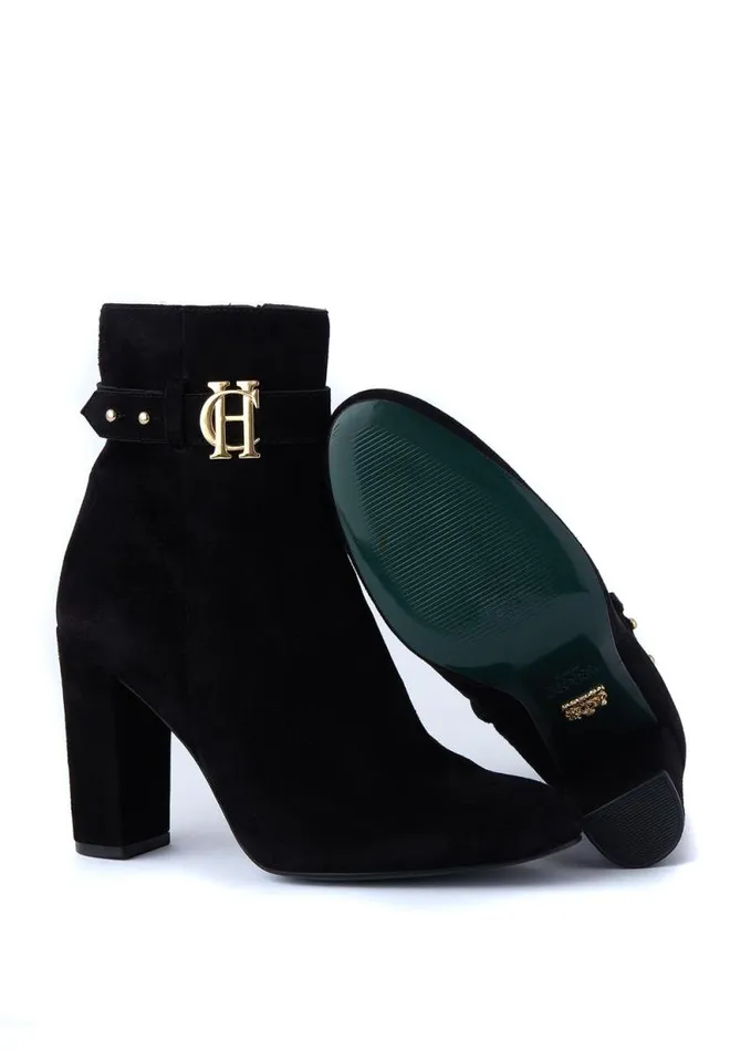 Women Mayfair Suede Ankle Boot Black Holland Cooper Boots Women Mayfair Suede Ankle Boot Black Holland Cooper Boots