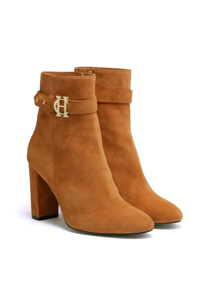Women Mayfair Suede Ankle Boot Tan Holland Cooper Boots Women Mayfair Suede Ankle Boot Tan Holland Cooper Boots