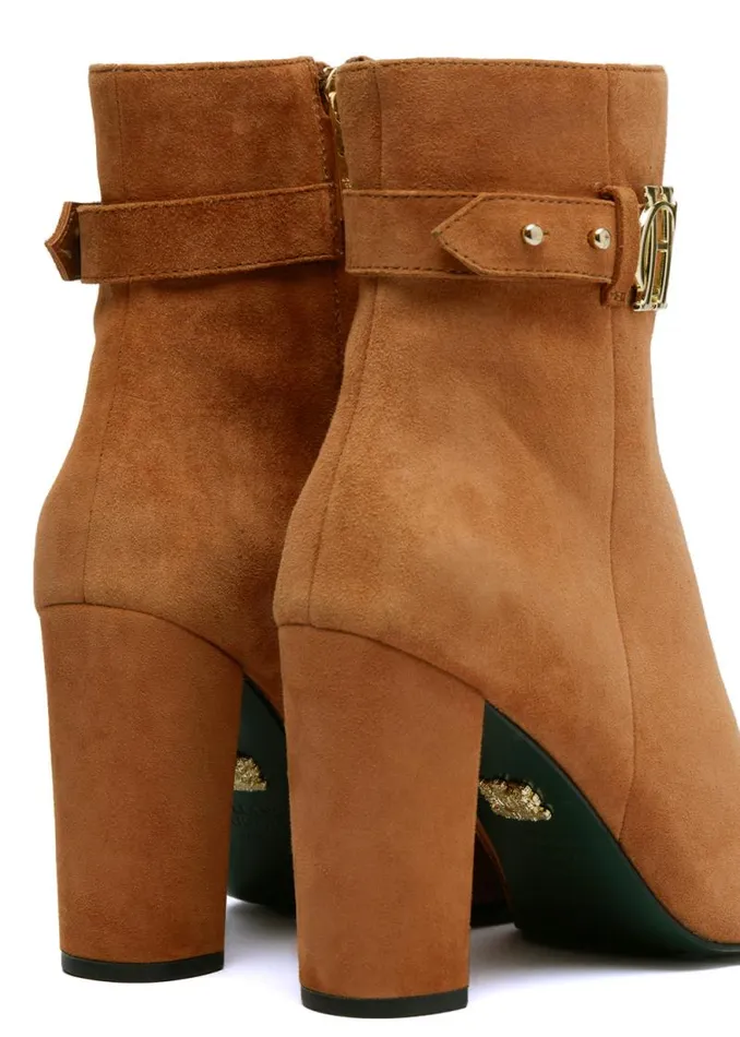 Women Mayfair Suede Ankle Boot Tan Holland Cooper Boots Women Mayfair Suede Ankle Boot Tan Holland Cooper Boots