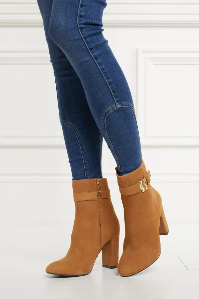 Women Mayfair Suede Ankle Boot Tan Holland Cooper Boots Women Mayfair Suede Ankle Boot Tan Holland Cooper Boots