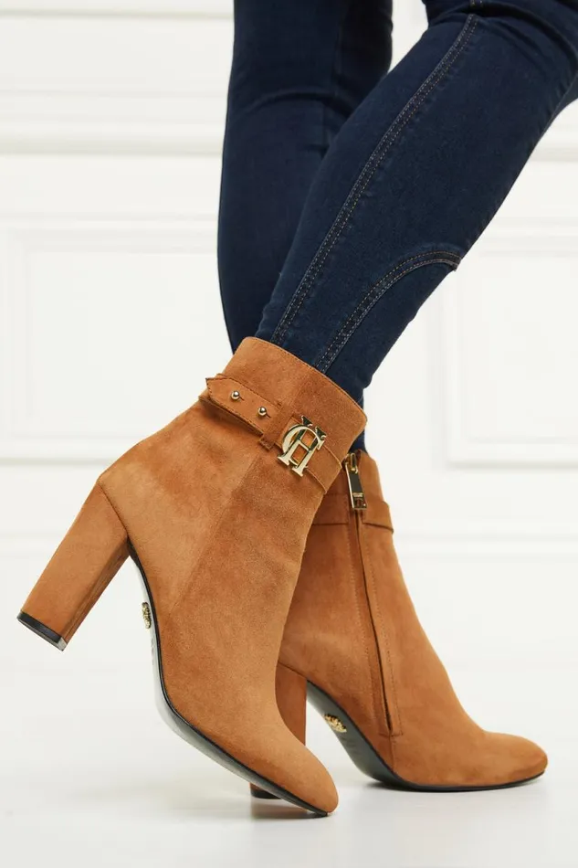 Women Mayfair Suede Ankle Boot Tan Holland Cooper Boots Women Mayfair Suede Ankle Boot Tan Holland Cooper Boots