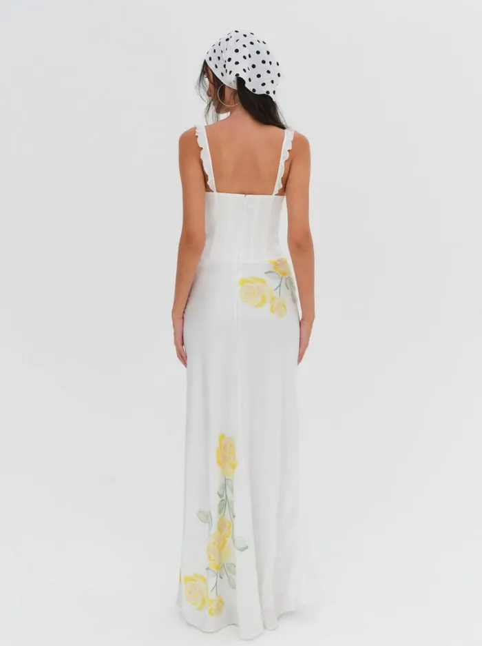Women Millie Maxi Dress White For Love and Lemons Dresses Women Millie Maxi Dress White For Love and Lemons Dresses