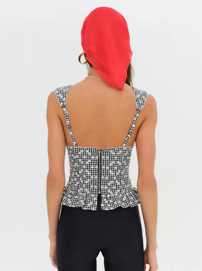 Women Mimi Corset Top Black For Love and Lemons Tops Women Mimi Corset Top Black For Love and Lemons Tops
