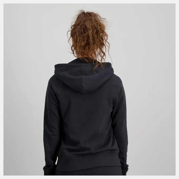 Women NB Essentials Full Zip Hoodie Black New Balance Hoodies and Sweatshirts Women NB Essentials Full Zip Hoodie Black New Balance Hoodies and Sweatshirts
