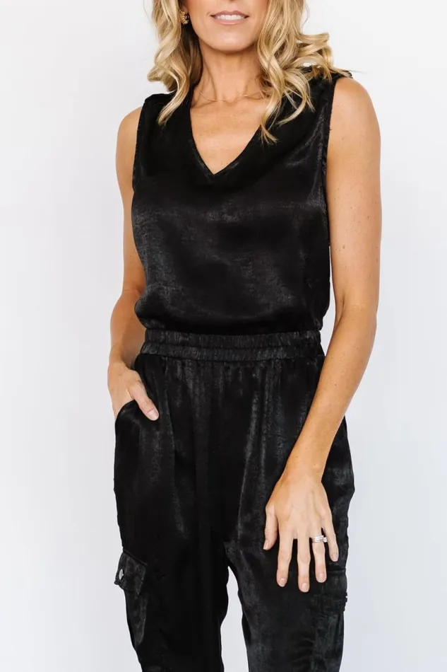 Women Nichols Sleeveless Jumpsuit Black Baltic Born Jumpsuits and Rompers Women Nichols Sleeveless Jumpsuit Black Baltic Born Jumpsuits and Rompers