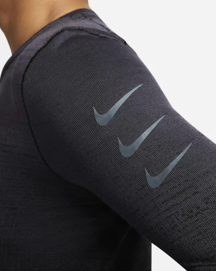 Women Nike All Clothing DriFIT ADV Run Division Gridironblack