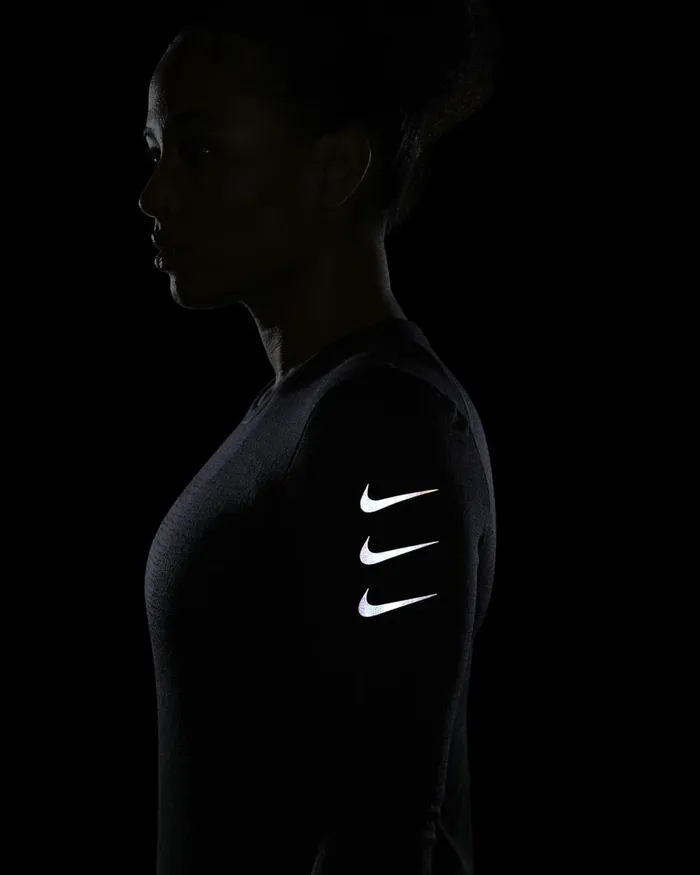Women Nike All Clothing DriFIT ADV Run Division Gridironblack