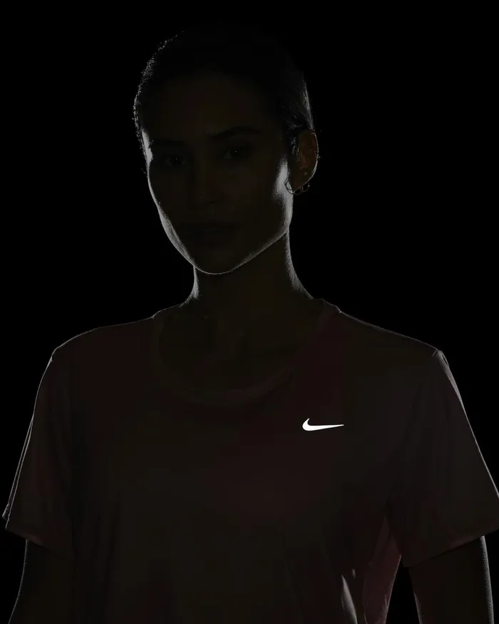 Women Nike All Clothing DriFIT Swoosh Red Stardust