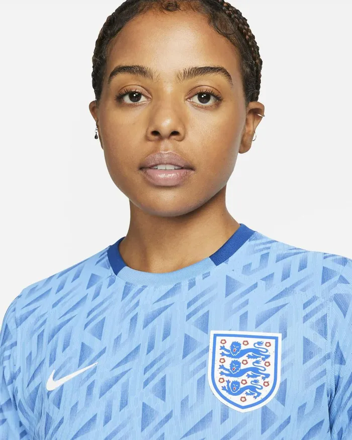 Women Nike All Clothing England 2023 Match Away Coastgym Bluewhite