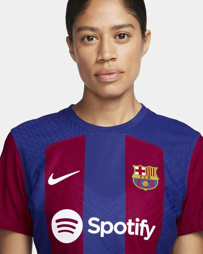 Women Nike All Clothing FC Barcelona 202324 Match Home Deep Royal Bluenoble Redwhite