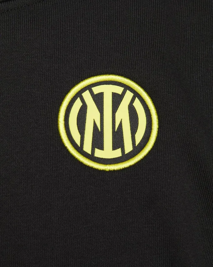 Women Nike All Clothing Inter Milan Standard Issue Blackvibrant Yellow