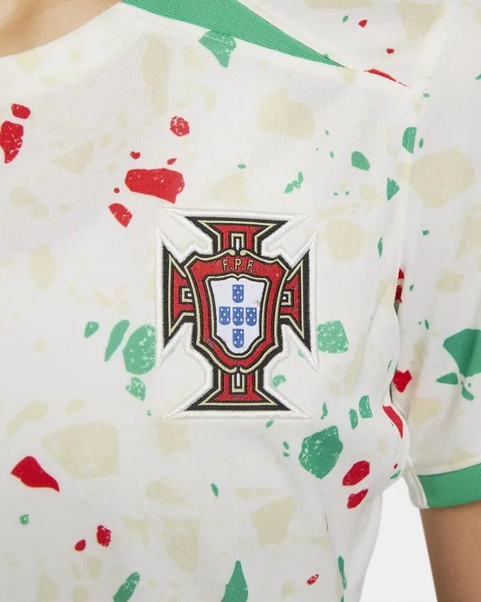 Women Nike All Clothing Portugal 2023 Stadium Away Sailstadium Greenobsidian