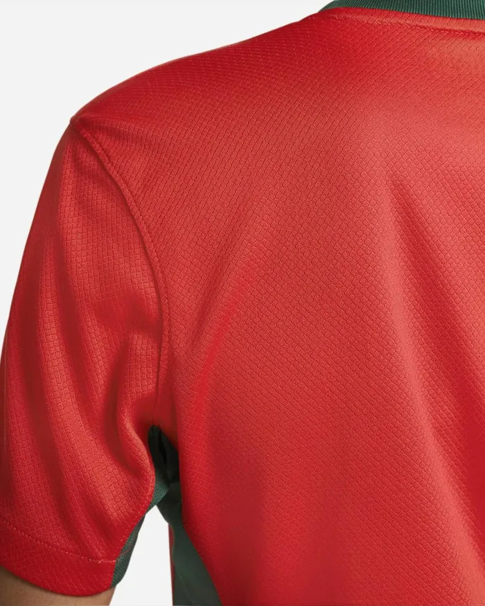 Women Nike All Clothing Portugal 2023 Stadium Home Challenge Redgorge Greensail