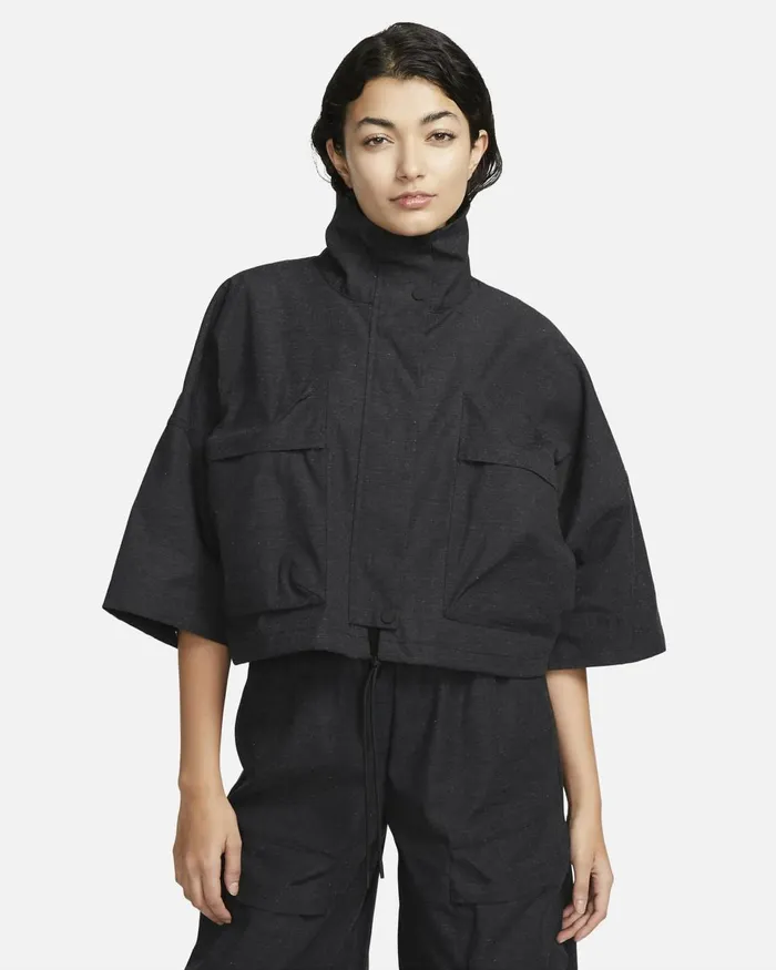 Women Nike All Clothing Sportswear Tech Pack Black Heatherblack